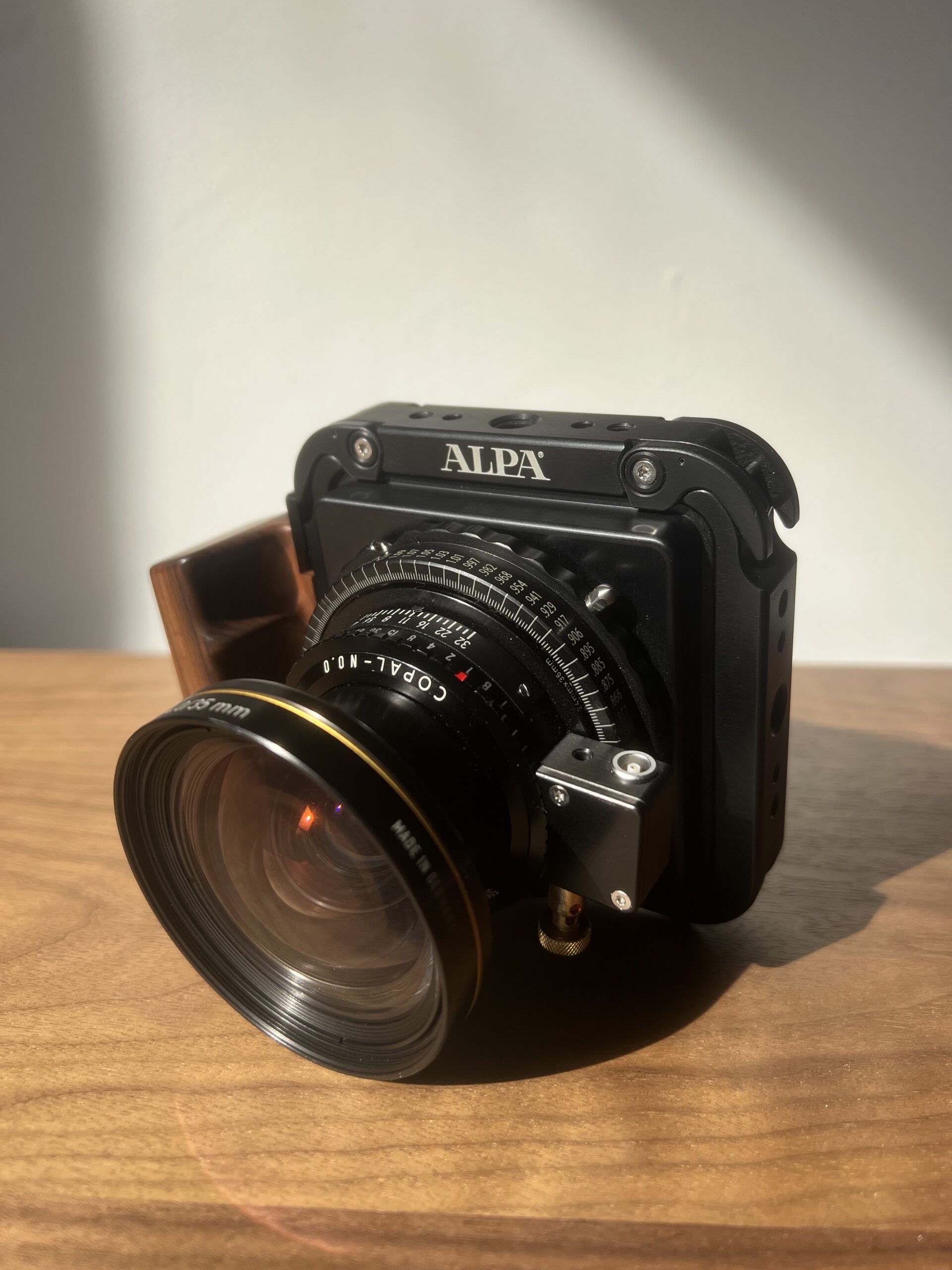 ALPA A-Series with ALPA HR ALPA 35mm f/4 Technical Lens